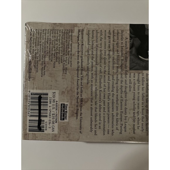 THE HISTORIAN-ELIZABETH KOSTOVA-AUDIOBOOK 8 LIKE NEW CASSETTES-2005 - Picture 9 of 12